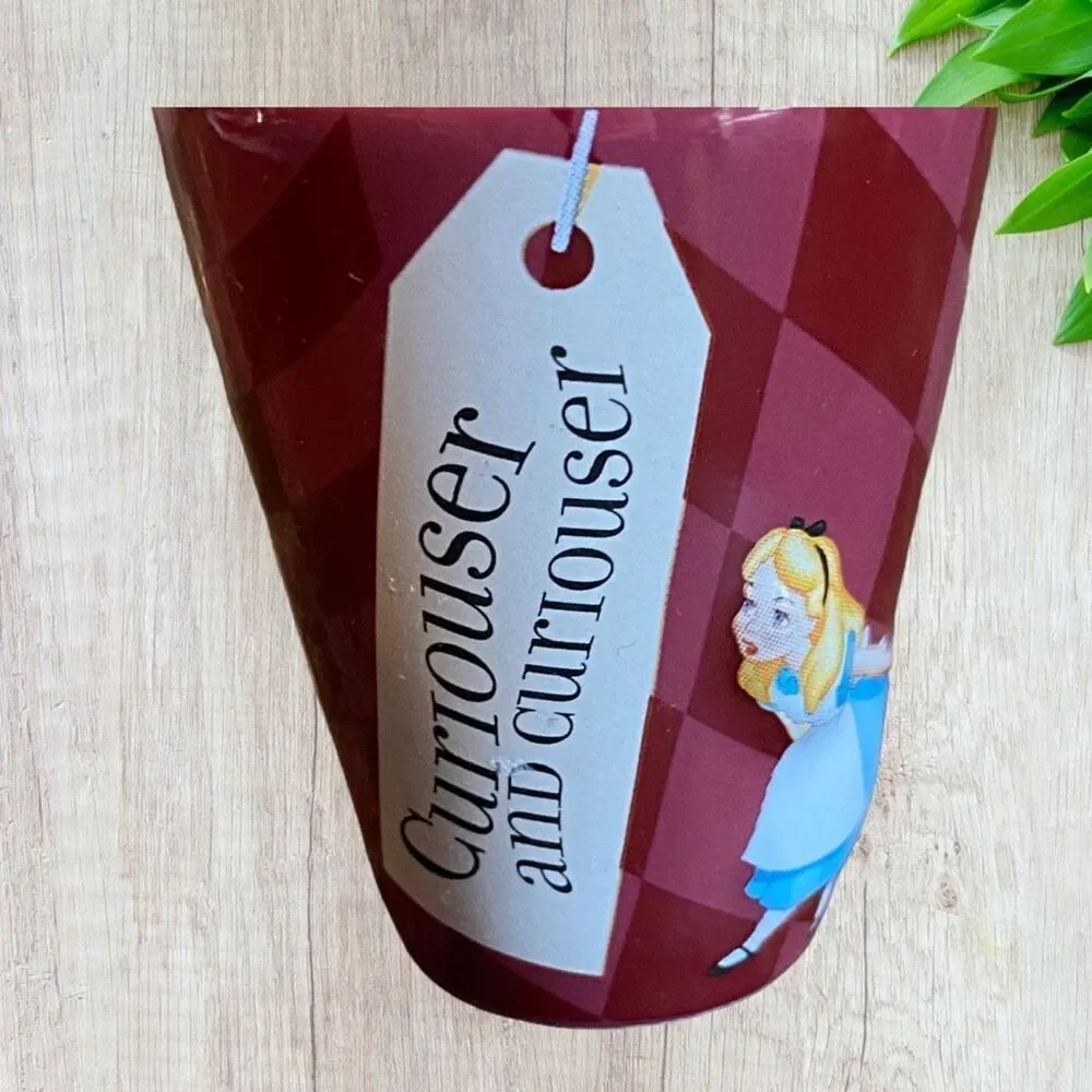 Disney Alice in Wonderland Shot Glass Curiouser